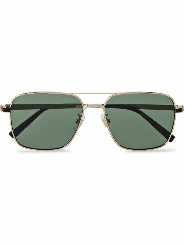 Photo: Dunhill - Aviator-Style Gold-Tone Sunglasses