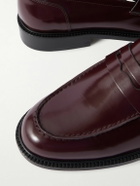 VINNY's - Townee Leather Penny Loafers - Burgundy