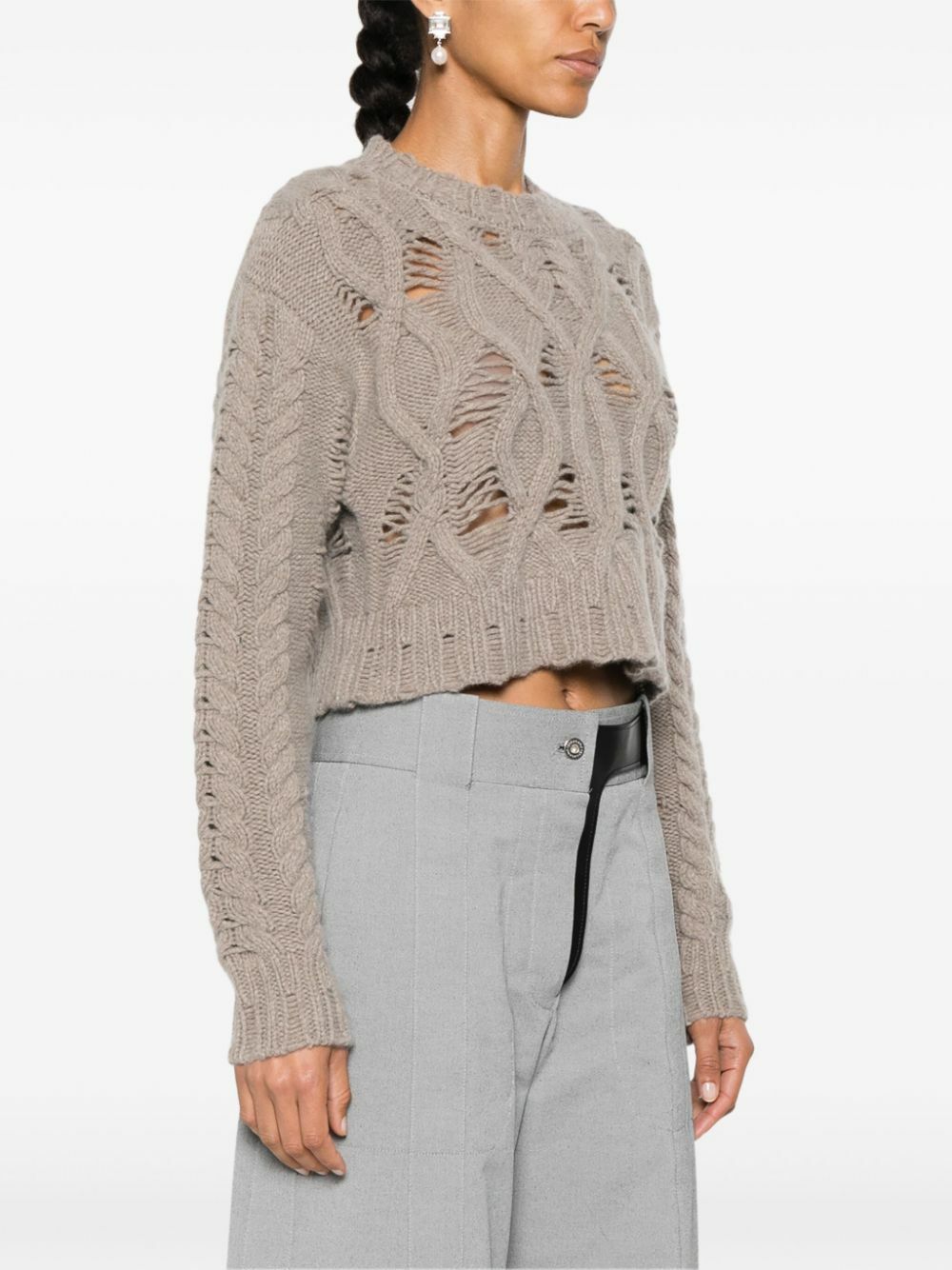 AISLING CAMPS Distressed Sweater