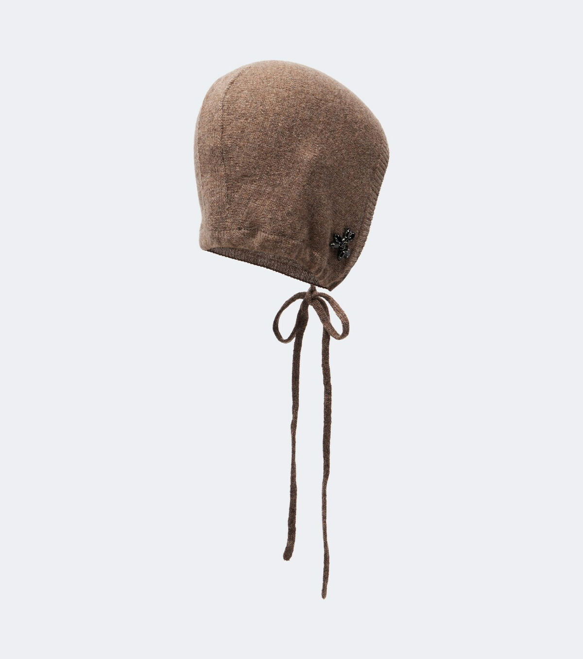 Simone Rocha Turbo embellished cashmere hood