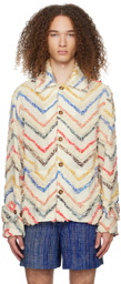 HARAGO Multicolor Chevron Jacket