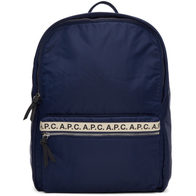 Photo: A.P.C. Navy Sally Backpack