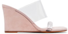 Maryam Nassir Zadeh Pink Olympia Wedge Heeled Sandals