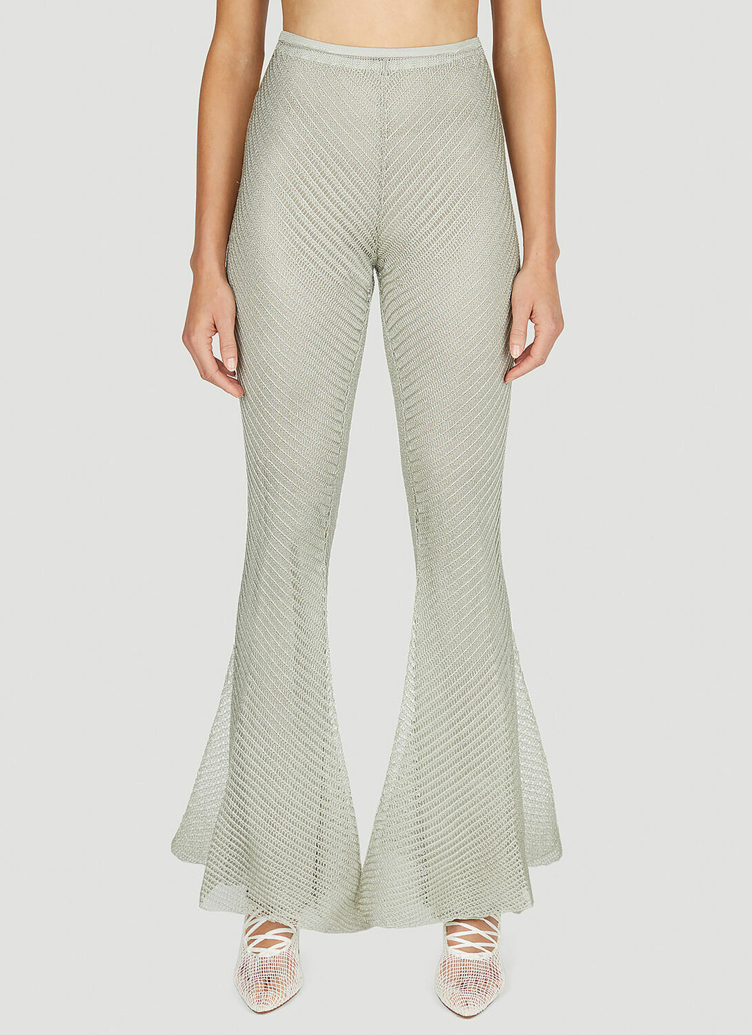 Isa Boulder Moire Flared Pants