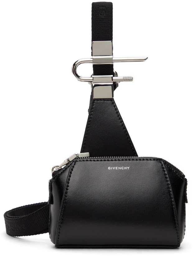 Photo: Givenchy Black Mini Antigona U Crossbody Bag