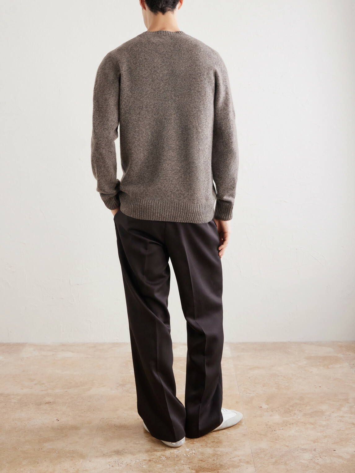 Hartford - Wool Sweater - Brown