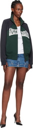 VETEMENTS Bluer Upside-Down Denim Miniskirt