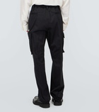 Versace Cotton gabardine cargo pants