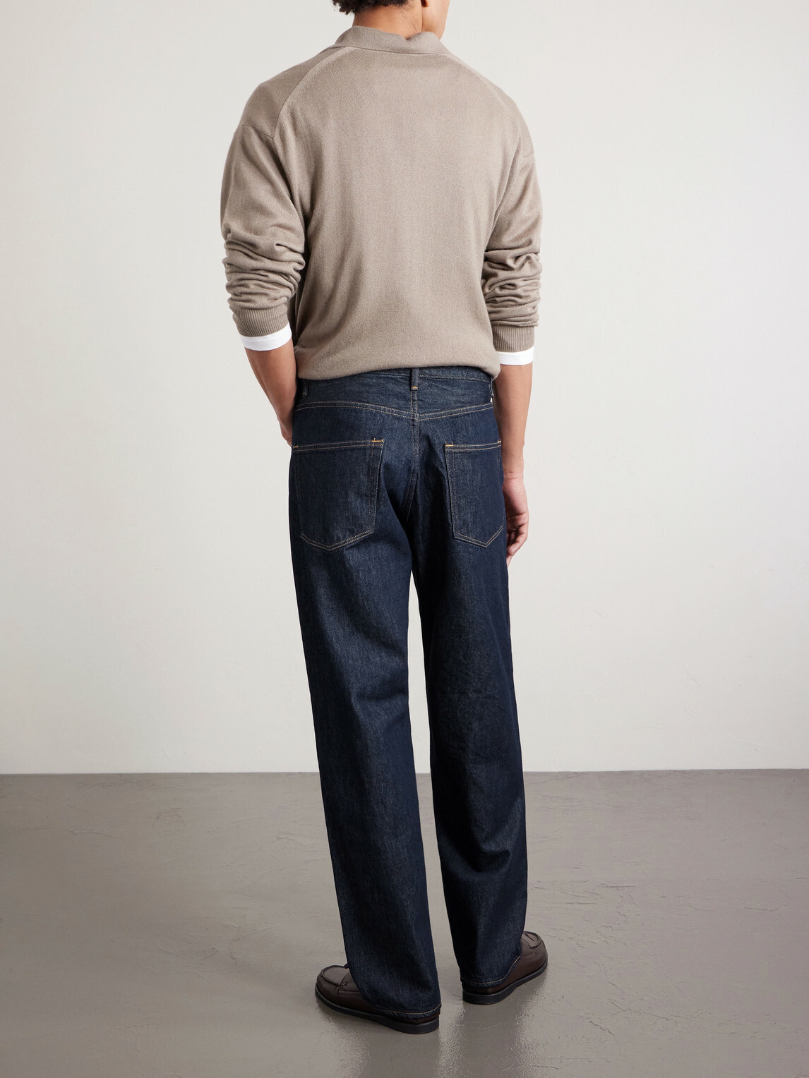 Auralee - Hard Twist Wide-Leg Jeans - Blue