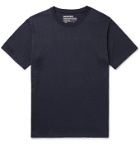 NANAMICA - COOLMAX Cotton-Blend Jersey T-Shirt - Blue