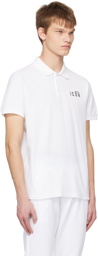 Dsquared2 White 'Be Icon' Polo