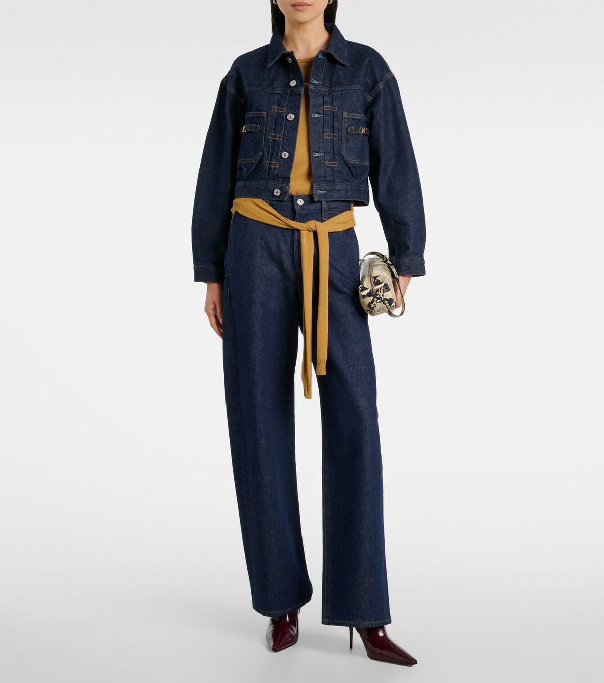 Citizens of Humanity Alma cropped denim jacket