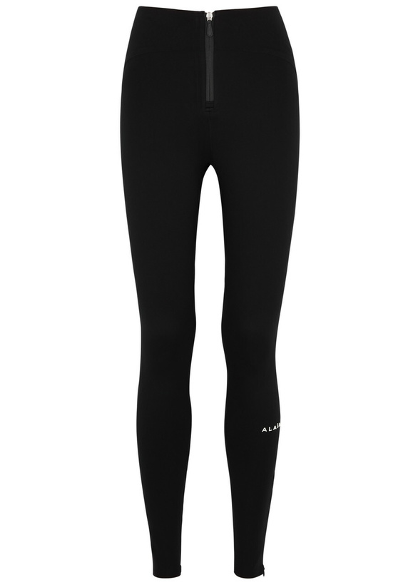 Photo: Alaïa Stretch-jersey Leggings Black