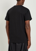 Vivienne Westwood Classic Logo-embroidered Cotton T-shirt Black