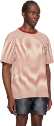 Saturdays NYC Red Striped T-Shirt