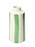 THE CONRAN SHOP - Small Green Stripes Vase