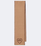 Chloé Chloé Encœur wool and cashmere scarf
