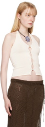 Gimaguas White Ischia Tank Top