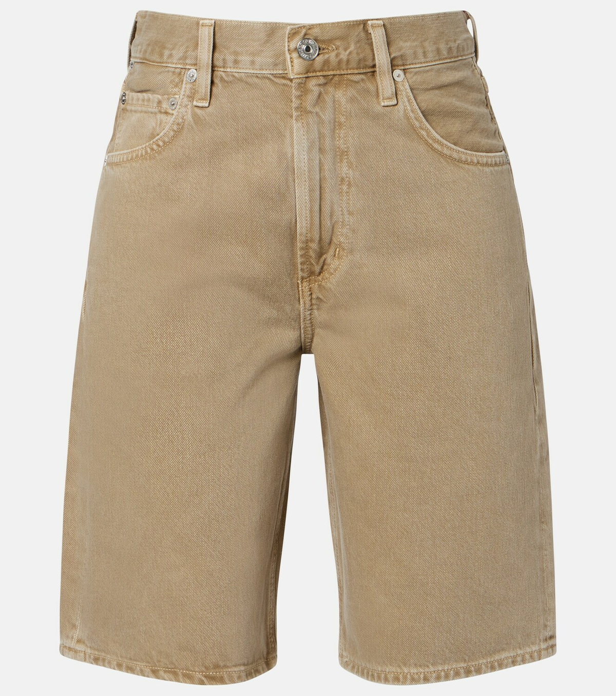 Citizens of Humanity Court denim Bermuda shorts