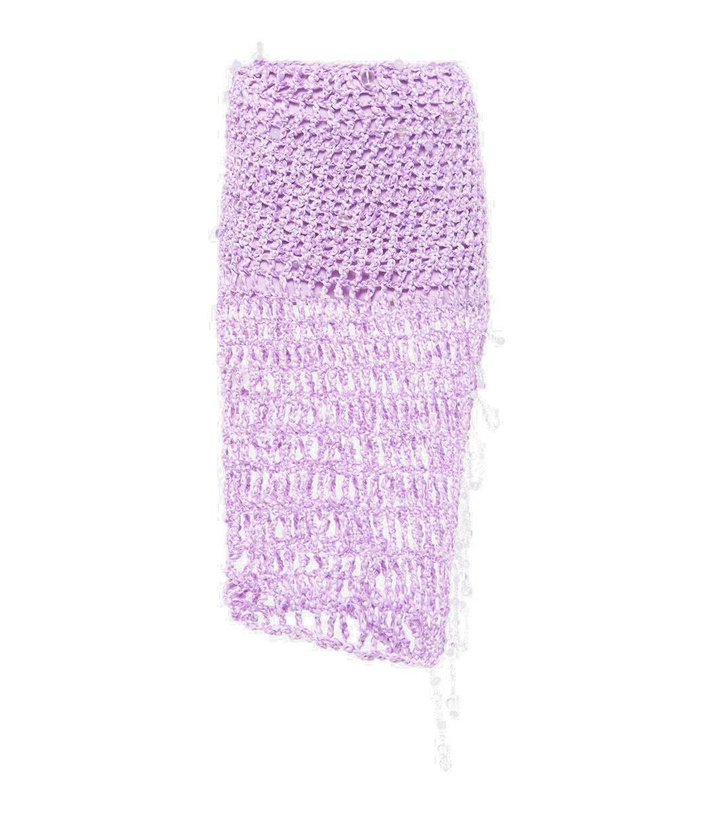 Photo: Susan Fang Beaded crochet midi skirt
