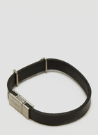 Leather Bracelet in Black