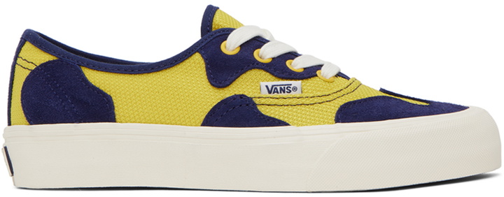 Photo: Vans Navy & Yellow Authentic VR3 Sneakers