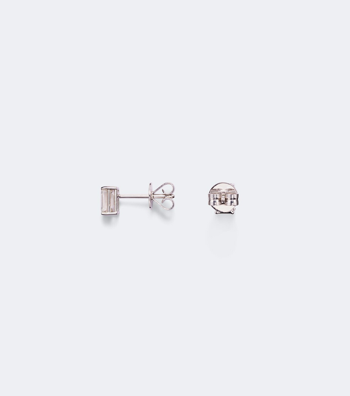 Shay Jewelry 18kt white gold earrings with diamonds
