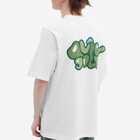 Quiet Golf Men's Greens Logo T-Shirt in White