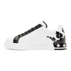 Dolce and Gabbana White Portofino Sneakers