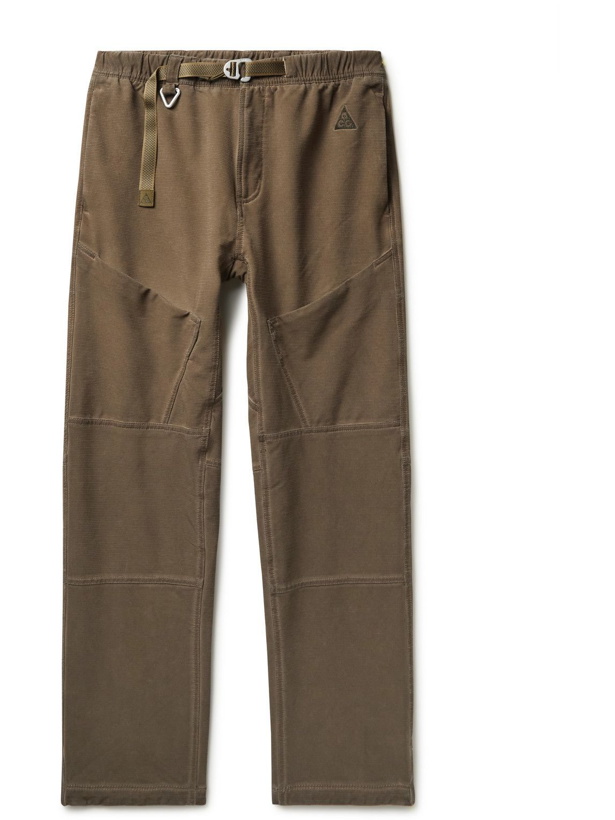 Photo: Nike - ACG Trail Fly Ease Straight-Leg Dri-FIT ADV Stretch-Ripstop Trousers - Brown