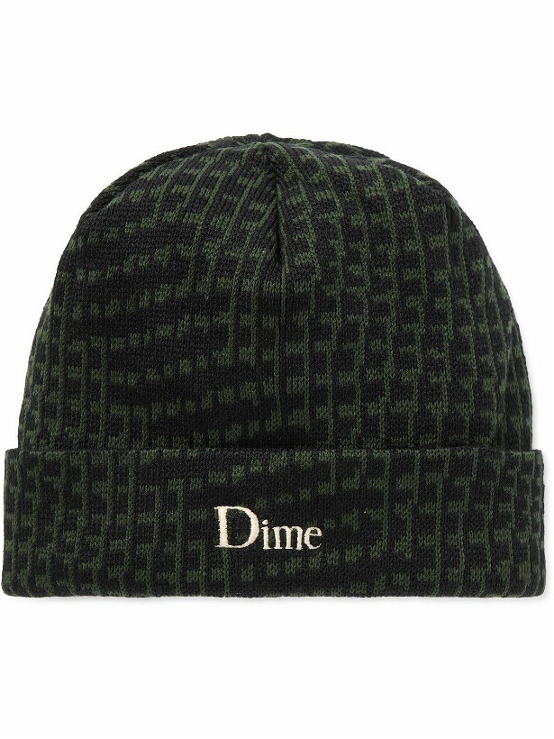 Photo: DIME - Logo-Embroidered Jacquard Beanie