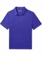 Vilebrequin - Pyramid Linen-Jersey Polo Shirt - Blue