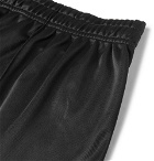 Our Legacy - Canvas-Trimmed Fleece-Back Tech-Jersey Sweatpants - Black