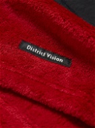 DISTRICT VISION - Joey Shell-Panelled Polartec High Loft Fleece Neck Warmer