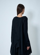 Yohji Yamamoto Gauzed Frilled Blouse