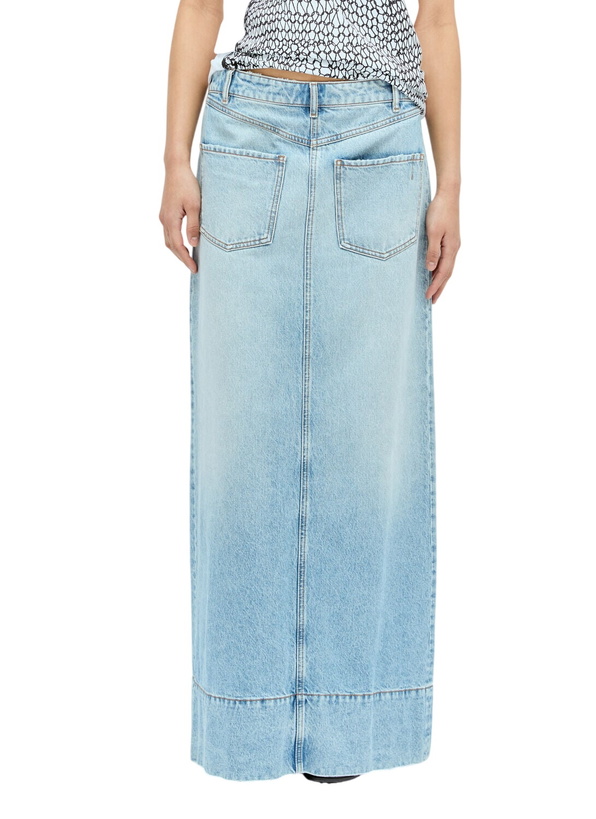 Photo: Sportmax Backwards Denim Skirt
