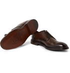 Officine Creative - Emory Burnished-Leather Oxford Shoes - Brown