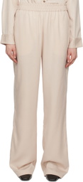 Han Kjobenhavn Beige Wide-Leg Trousers