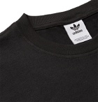 adidas Originals - Logo-Print Cotton-Jersey T-Shirt - Black