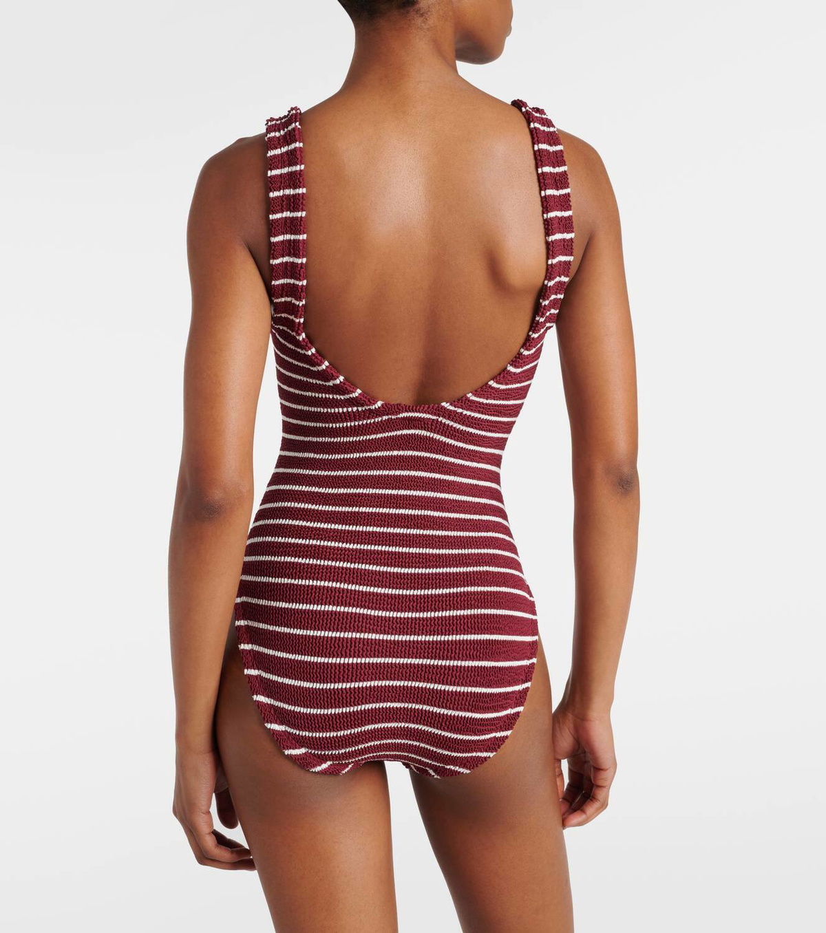 Hunza G Celine striped swimsuit Hunza G