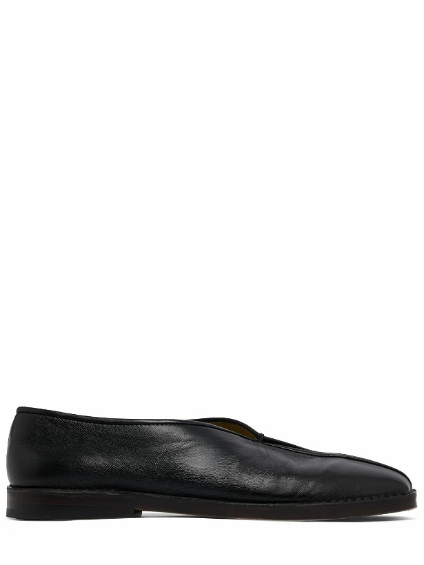 Photo: LEMAIRE - Leather Flat Slippers