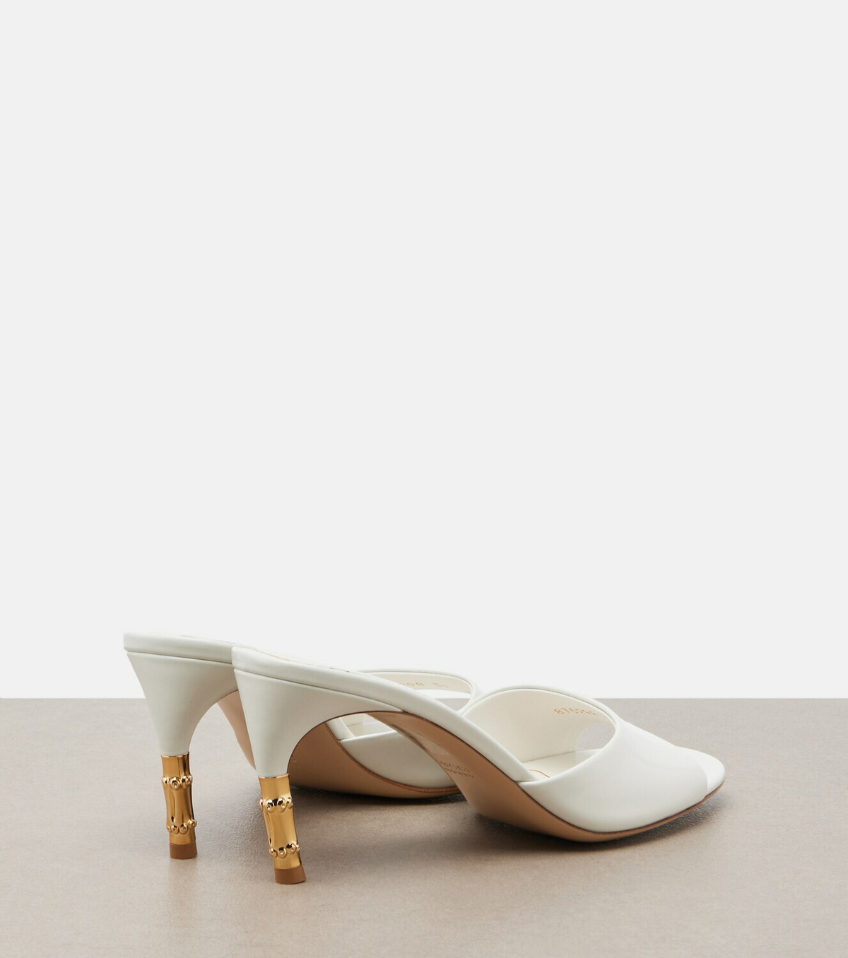 Gucci Castello leather mules