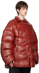EGONlab Red Puffer Jacket