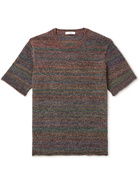 Mr P. - Surplus Bouclé-Knit T-Shirt - Multi