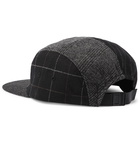 Beams Plus - Patchwork Wool-Blend Baseball Cap - Black