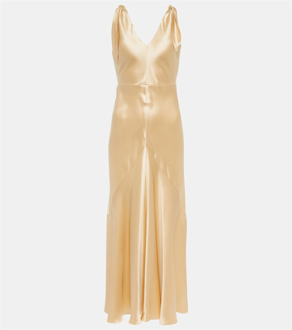 Gabriela Hearst - Silk satin gown Gabriela Hearst