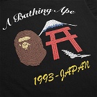 A Bathing Ape Embroidered Japan Culture Tee