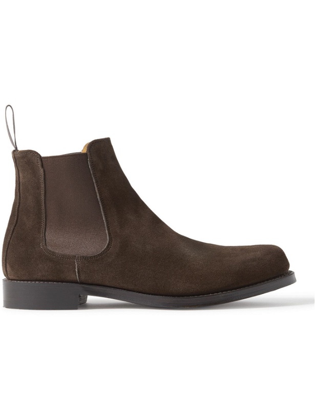 Photo: Mr P. - Suede Chelsea Boots - Brown