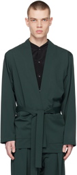 RAINMAKER KYOTO Green Belted Cardigan