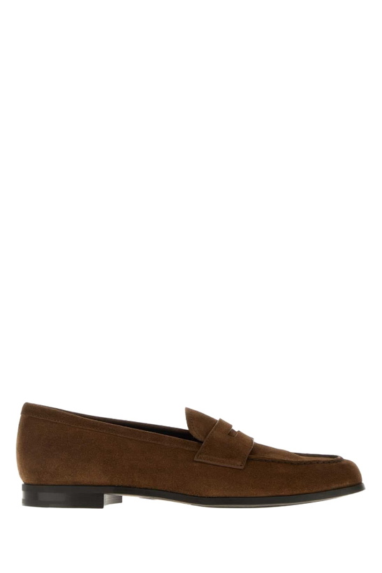 Photo: Church's Brown Suede Natalie Loafers